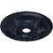 Ekena Millwork Granada Ceiling Medallion (Canopies up to 7 1/8"), 23 3/8"OD x 3 5/8"ID x 2 1/2"P, Midnight Dream CM23GAMDF - alternate 4
